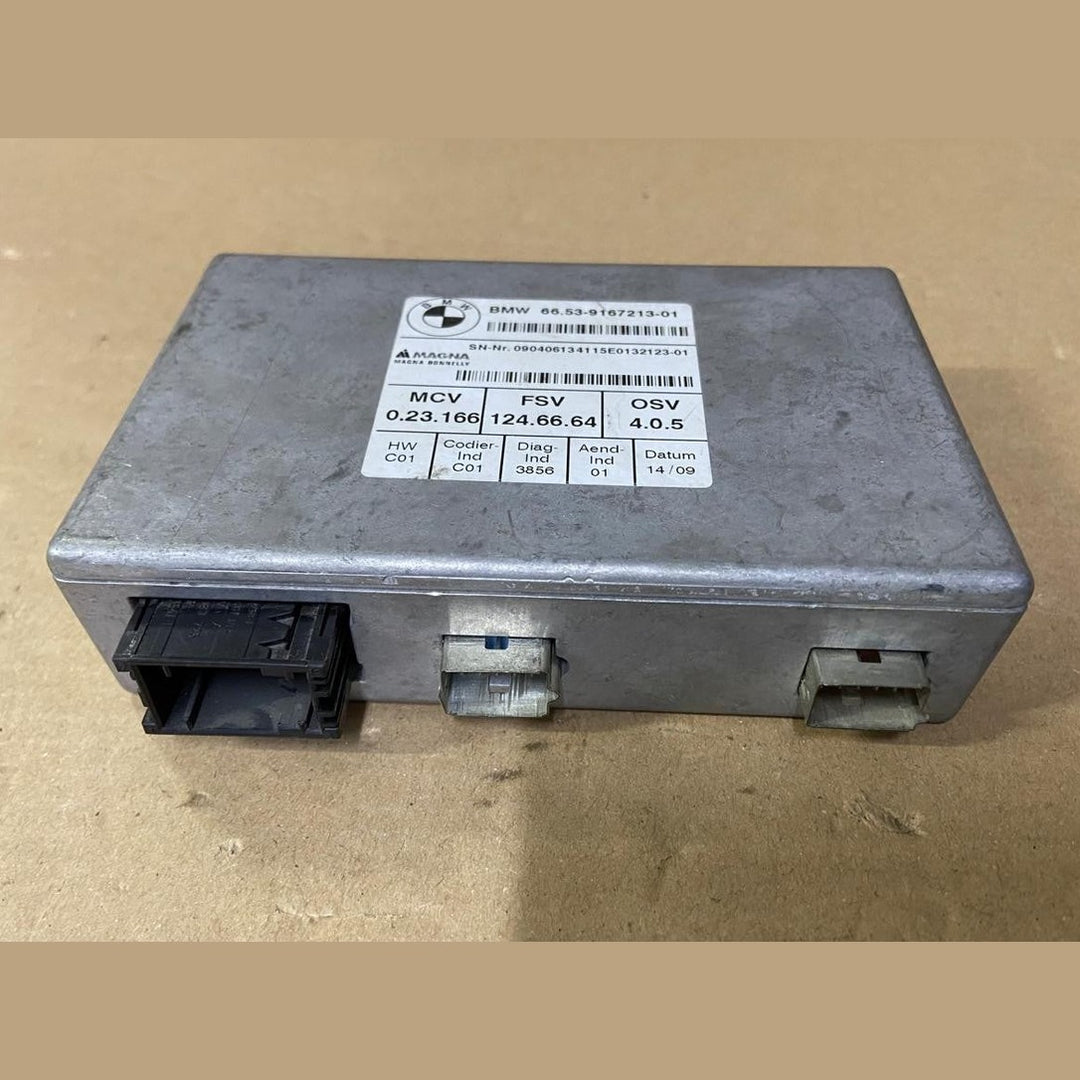 OEM BMW X5 E70 X6 E71 DOOR MIRROR CAMERA CONTROL UNIT MODULE 9167213