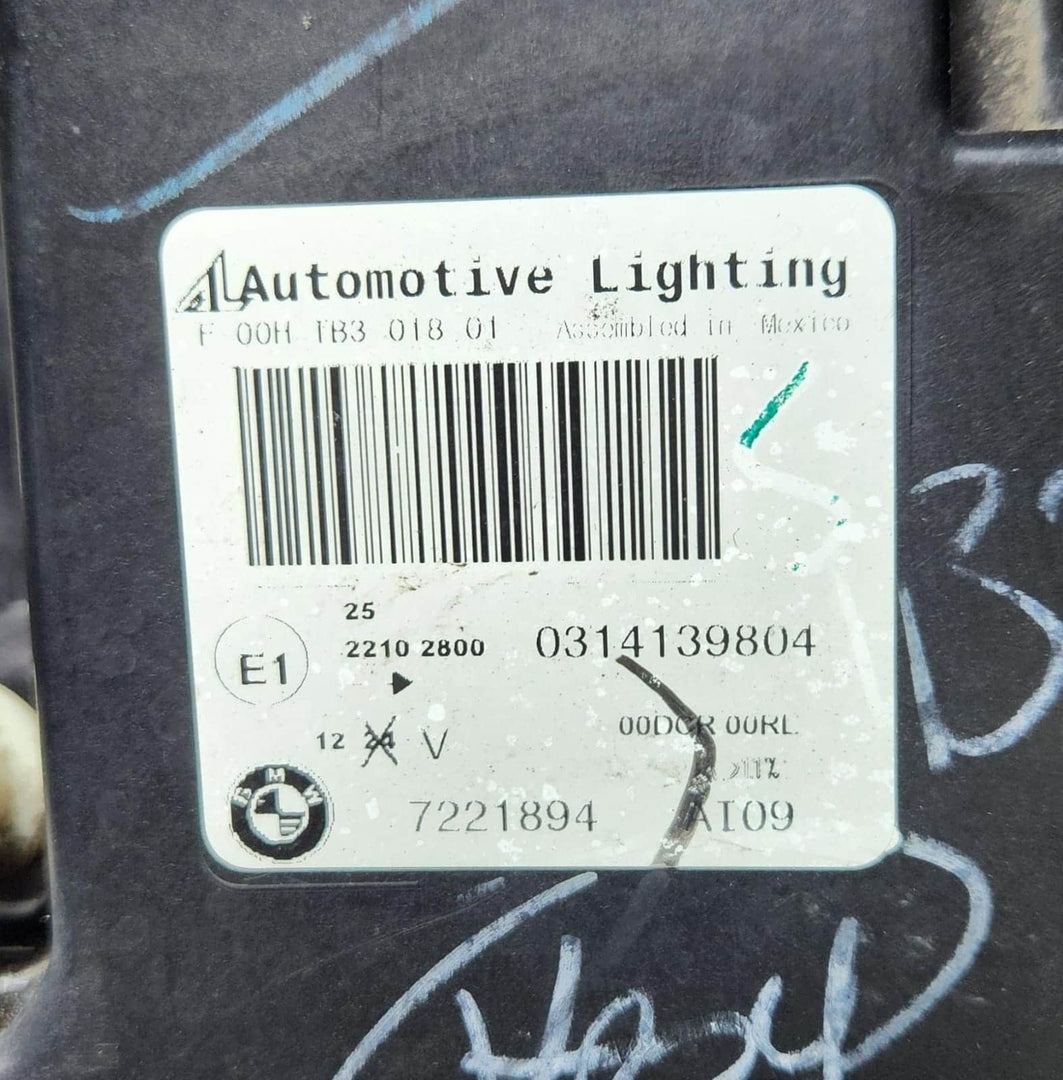 BMW  X5 Xenon Headlight  7221894 X5 E70 OEM