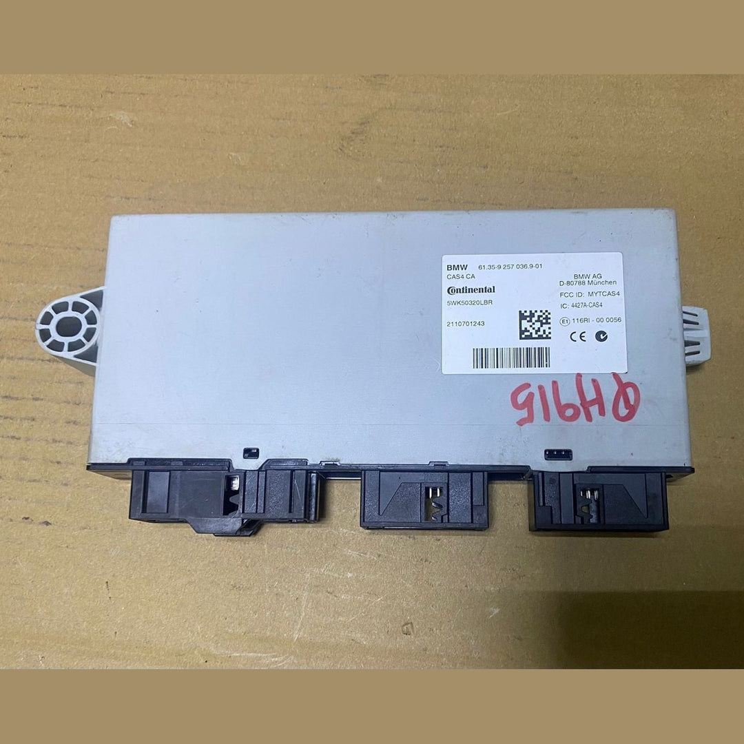 2009-2015 BMW 750Li Cas4 Control Module 9257036 750li F01 F02, X3, X4, 528i, 535