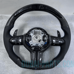Bild in die Galerieansicht laden, Carbon Fiber Steering Wheel FOR BMW F30 F32 Series MSport With Paddle Shifts LED