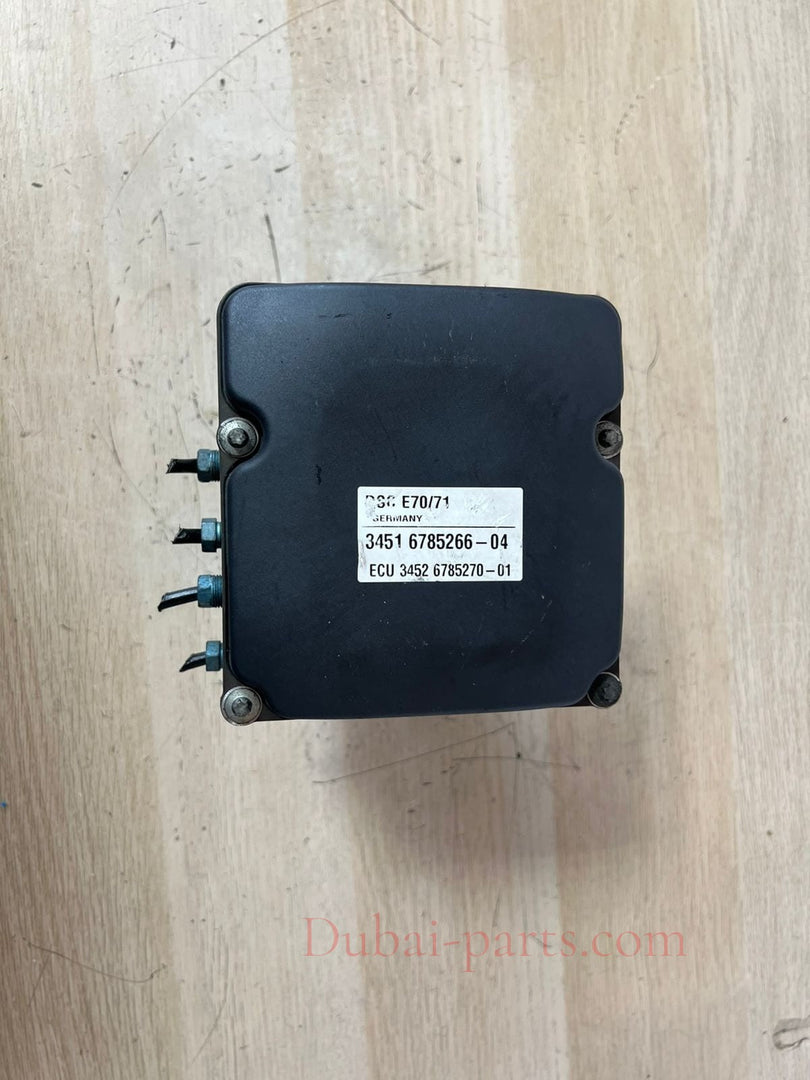 08-14 BMW E71 X6 X5 ABS Antilock Brake Pump Control Module 3451 6785266-04 OEM