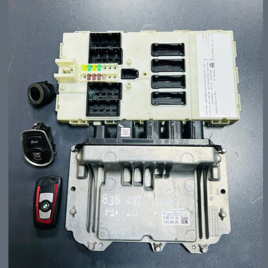 BMW 118i 318i F30 F20 2015 B38 ENGINE CONTROL ECU UNIT KIT DME 8662411