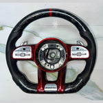 Load image into Gallery viewer, Mercedes W205 AMG Steering Wheel Multi Function Sport Assembly W \ Paddle Shifts