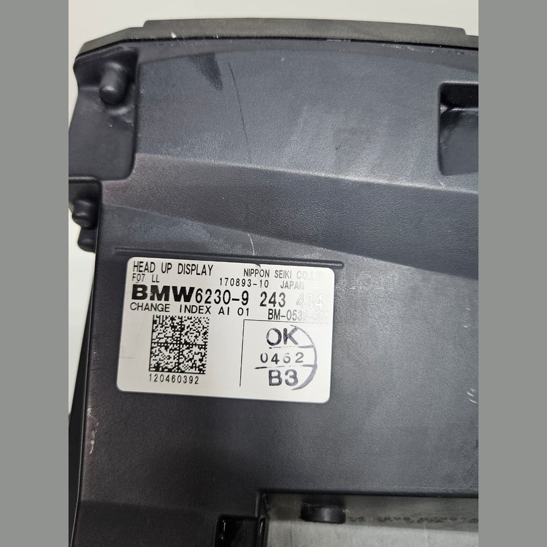 2011-2017 OEM BMW 535i 550i Gt Dash Hud Heads up Display 9243434