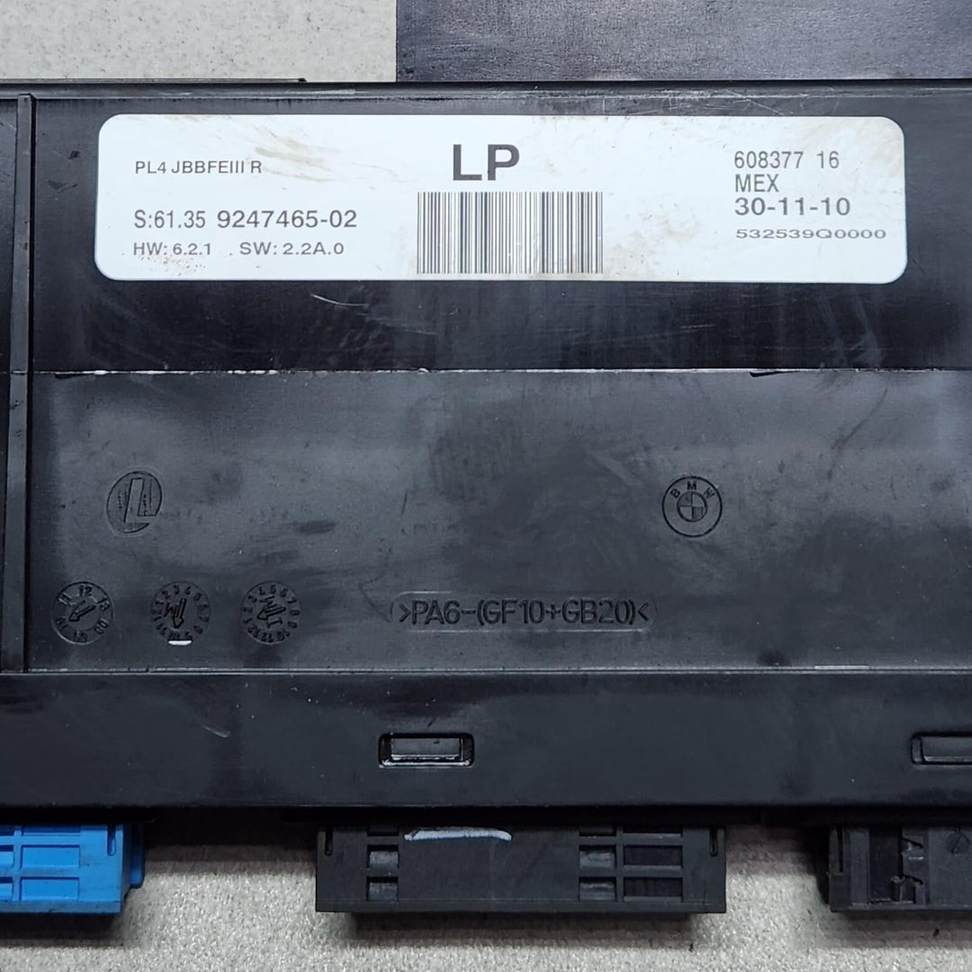 2009-2014 BMW X5 Electronic Junction Box 9247465 X5 E70 and X6 E71 OEM