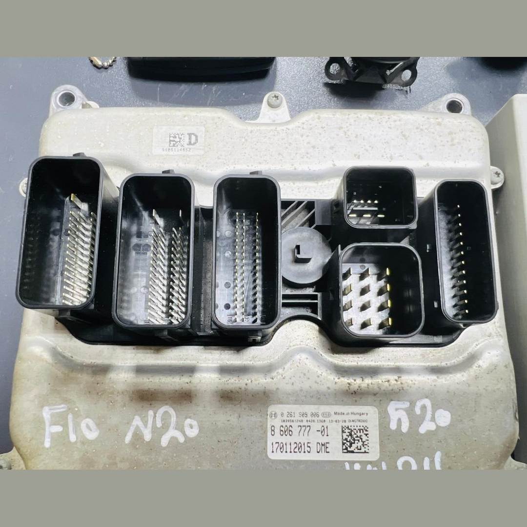 BMW 2013 520i F10 N20 ENGINE CONTROL COMPUTER ECU UNIT KIT DME 8606777