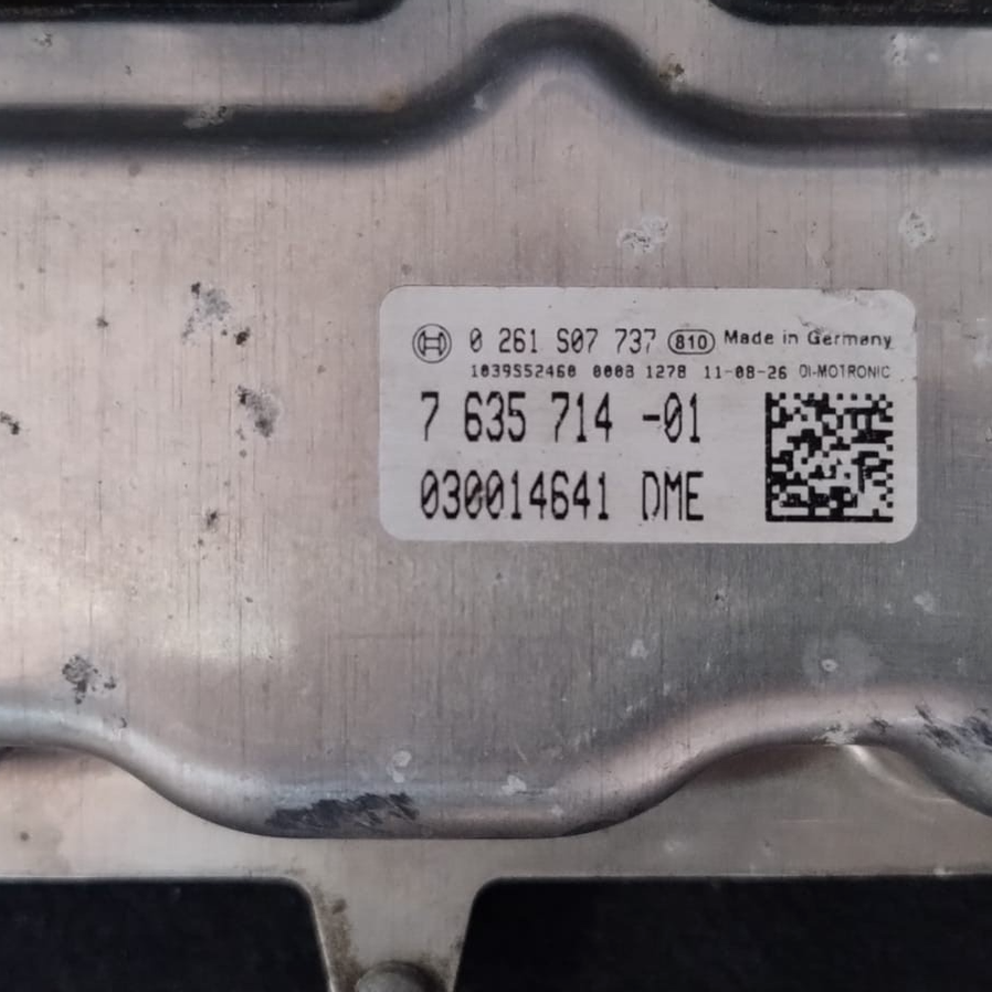 7635714 BMW ENGINE CONTROL UNIT DME  F10 F11 X3 ECU ONLY