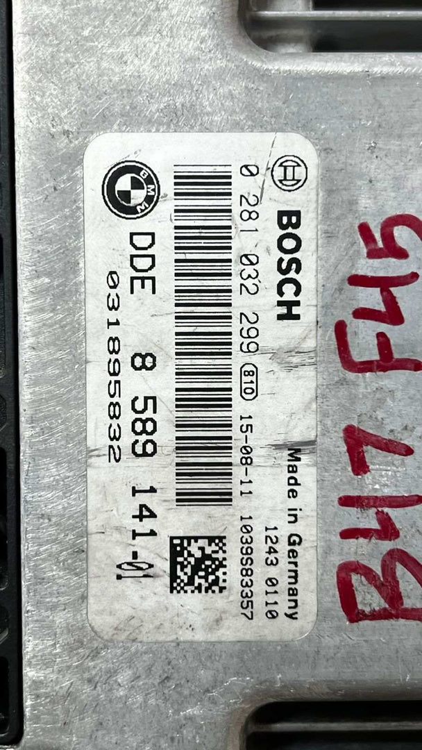 BMW B47 F45 DDE KIT WITH KEY, BDC Engine Control Unit 8589141 