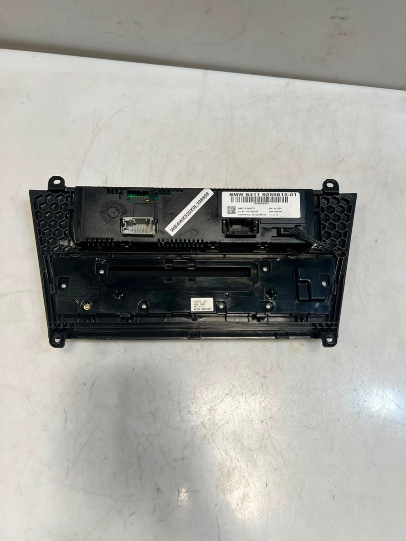 2012-2014 BMW X3 F25 X4 F26 A/C Climate Control PANEL Unit 9259615 OEM