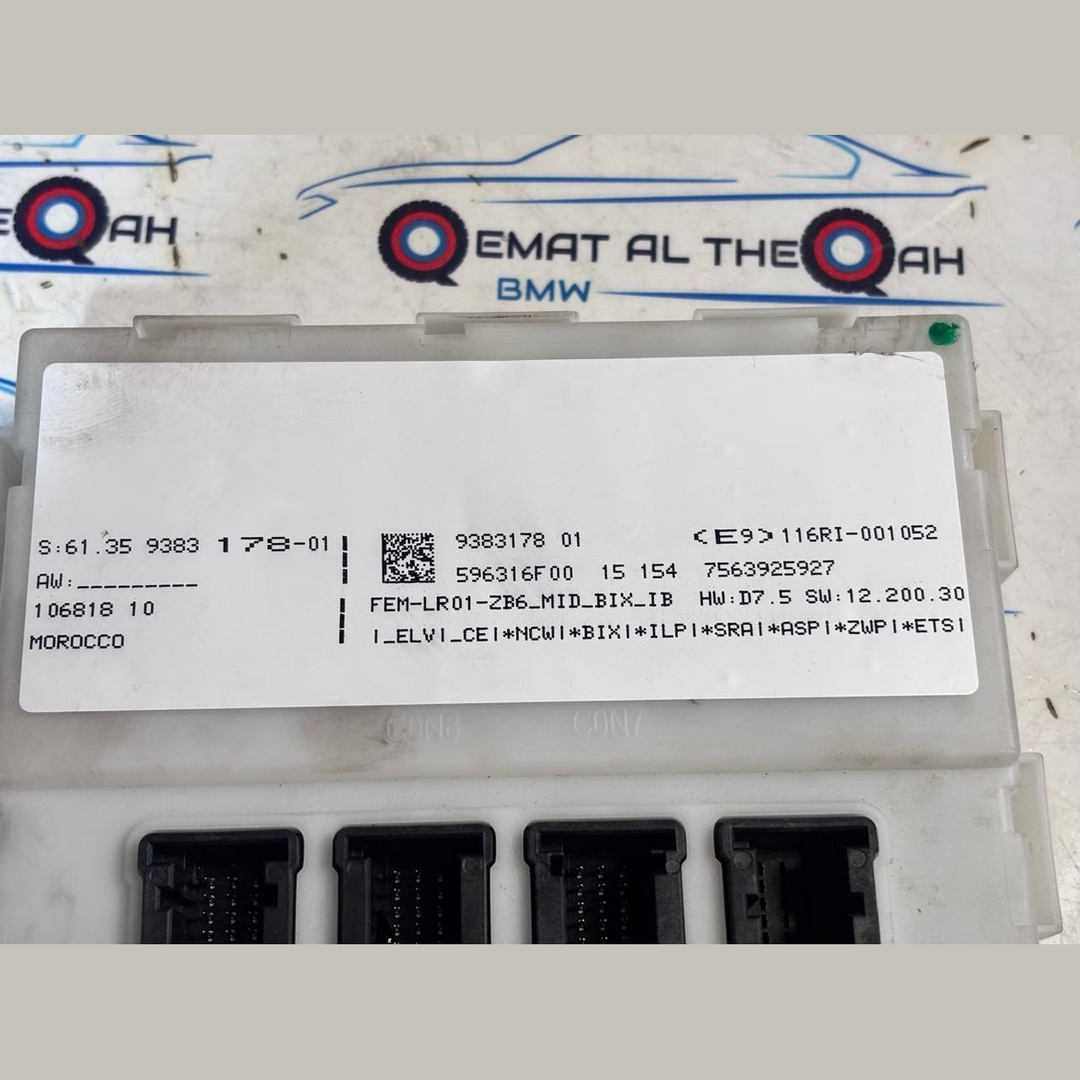 OEM BMW F20 F30 116i 316i N13 136HP Engine ECU Kit DME 8638198 FEM Key Automatic
