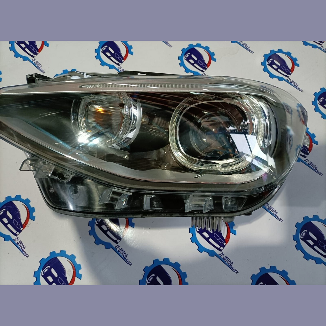 BMW 1 SERIES  120i 2012 F20 LEFT SIDE HEADLIGHT 7229687-09  ECE