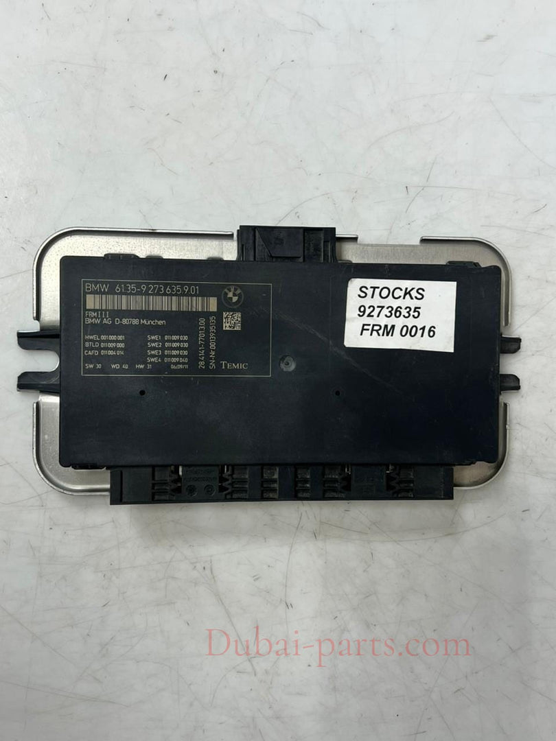 2011-2017 BMW X3 F25 FRM3 Footwell Light Control Module 9273635 OEM