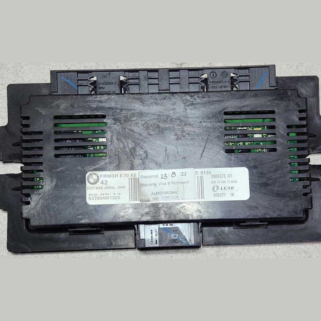 2006-2013 BMW X5 Light Control Module 9308373 X5 E70  X6 E71