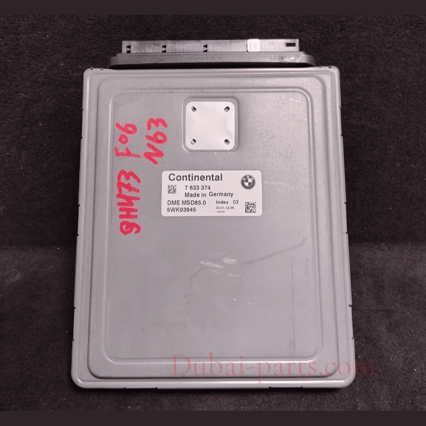 BMW 750i F02 N63 ENGINE CONTROL ECU ONLY MSD85.0 7633374