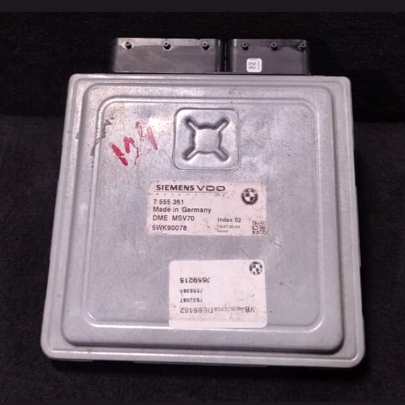 BMW E60 E90 E91 N52 323i 523i 177HP ENGINE CONTROL  ECU MODULE ONLY DME -7555361