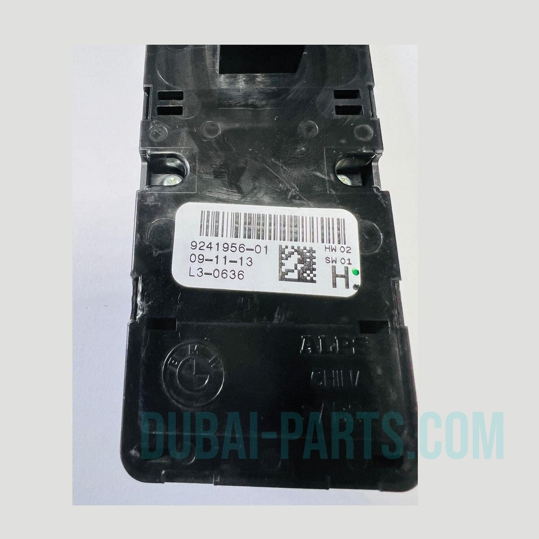 BMW  5,6 SERIES F06,F07,F10,F11, LHD DOOR OPERATING UNIT SWITCH MODULE 9241956