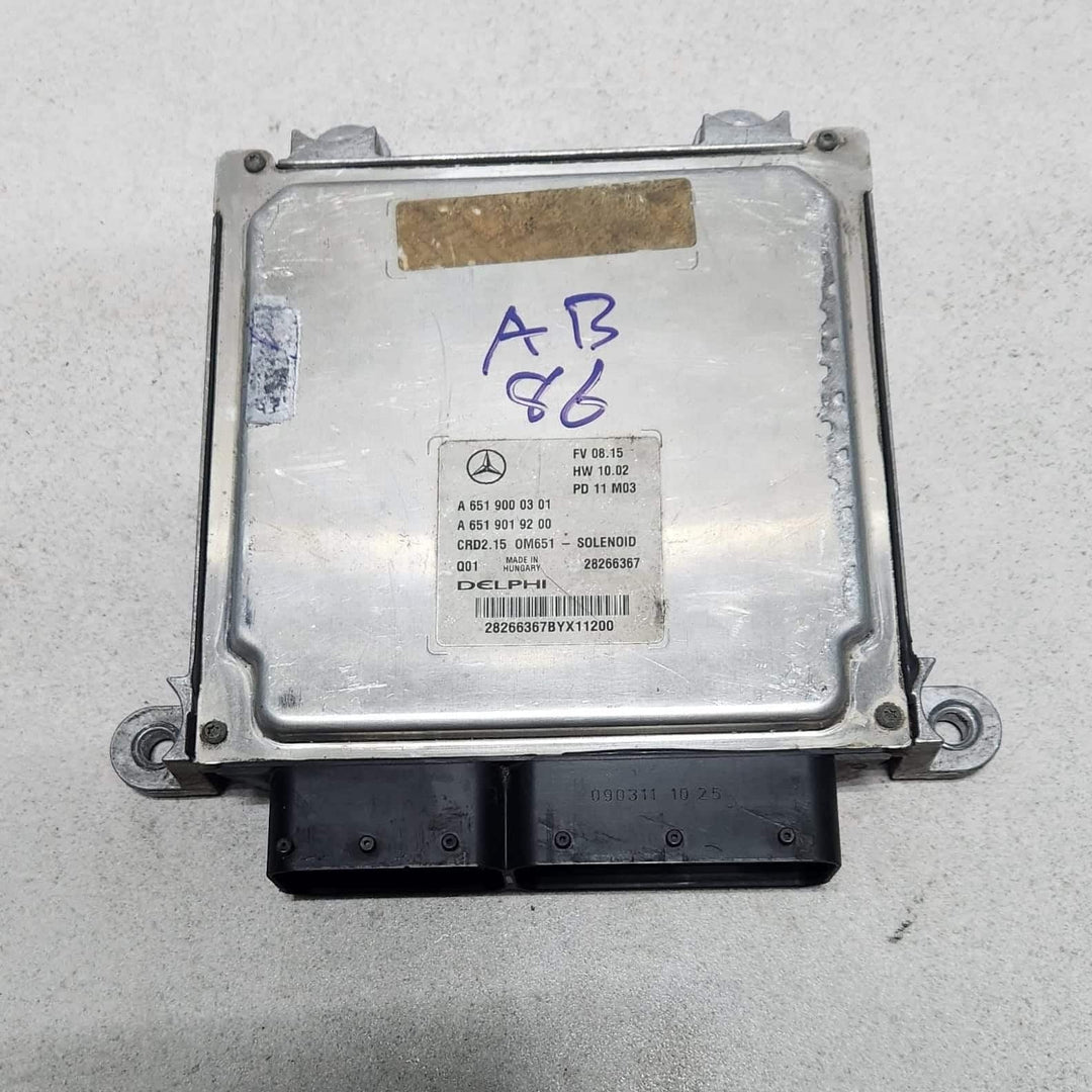 Benz Engine Control Unit A6519000301 OM651 diesel engines DELPHI