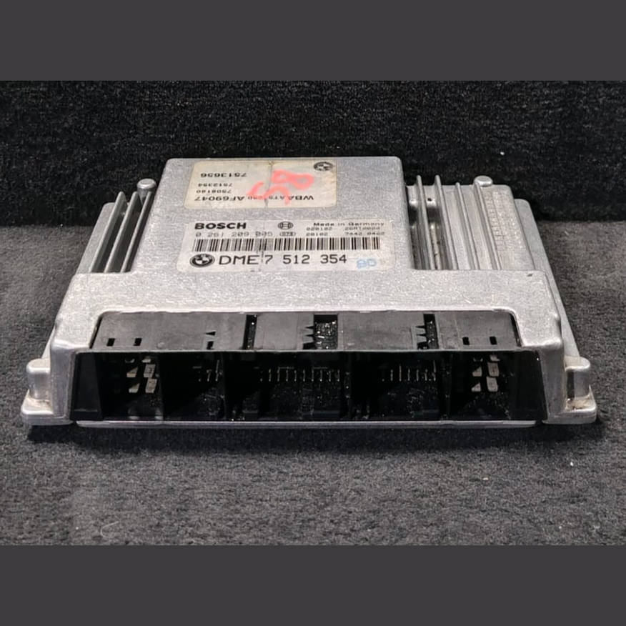 BMW 3 SERIES E46 1.6 PETROL ENGINE CONTROL UNIT ECU MODULE ONLY - 7512354