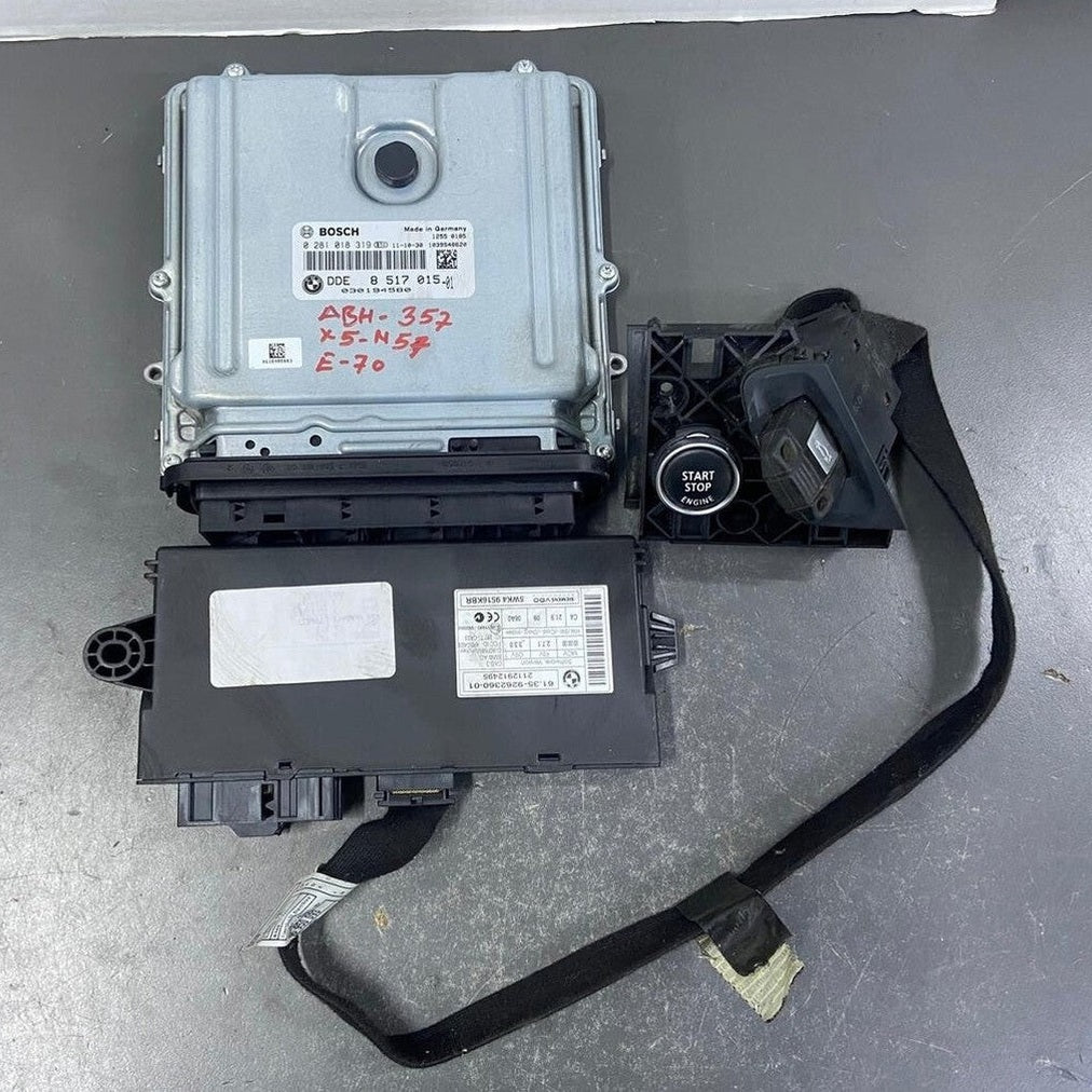 OEM BMW X5 E70 X6 E71 30dX Diesel N57 ENGINE CONTROL UNIT DDE 8517015 ECU ONLY