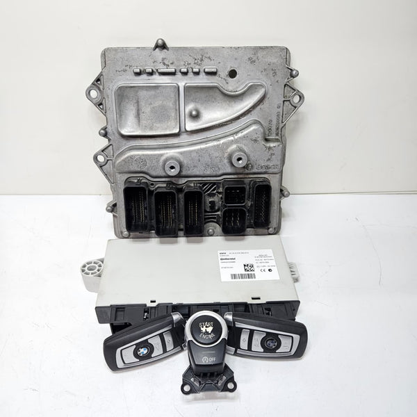 2012-2015 BMW 1 3 5 6 Series F06 N55 Engine Control Unit DME Key Set 8617383