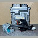 Load image into Gallery viewer, 10-14 Mercedes-Benz W204 ECU Engine Control Module Ignition Key Switch SET OEM