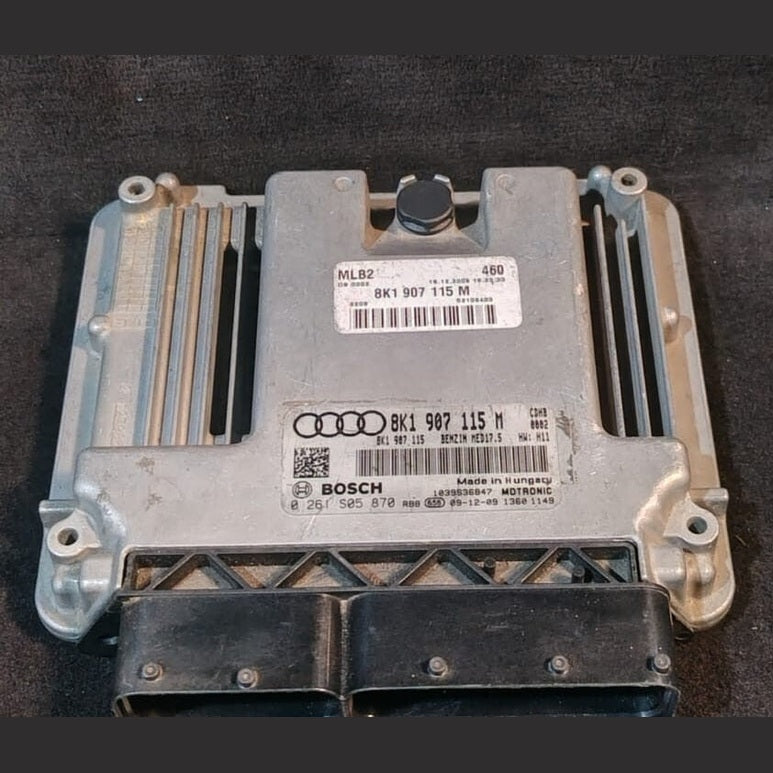 AUDI  A4 B8 A5 8T 1.8 TFSI CDHB 160HP ENGINE CONTROL UNIT AUTOMATIC - 8K1907115M