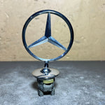Load image into Gallery viewer, Front Hood Ornament Mounted Star Emblem For Mercedes-Benz C E S AMG Silver Logo