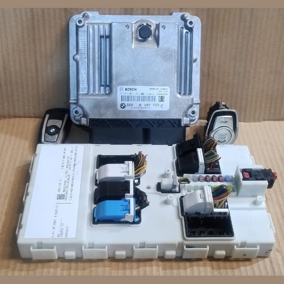 BMW F20 F30 F32 120dX 320dX 420dX 184HP N47N ENGINE CONTROL UNIT SET+KEY 8582155