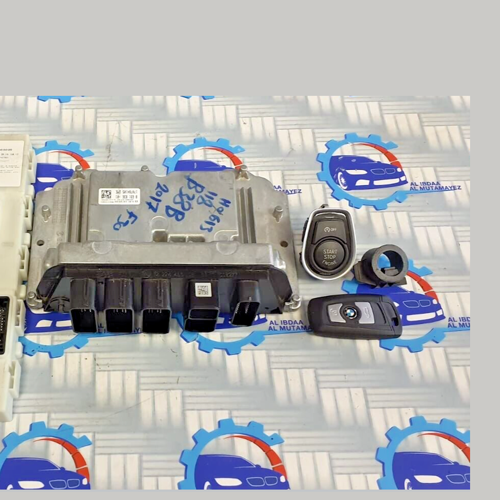 BMW 118i 2017 F30 B38 ENGINE CONTROL ECU UNIT KIT DME 8691836