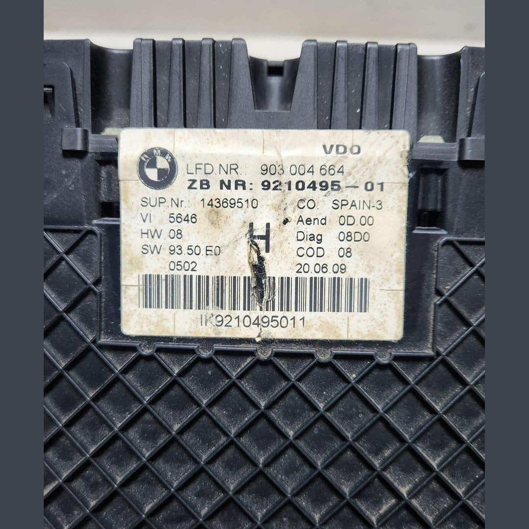 9210495 BMW 2009 Z4 Instrument Cluster Z4 E89 OEM