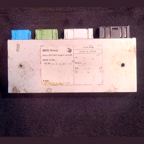 BMW E65 TELEPHONE ADAPTER NAVIGATION CONTROL UNIT MODULE JAPAN - 6941122