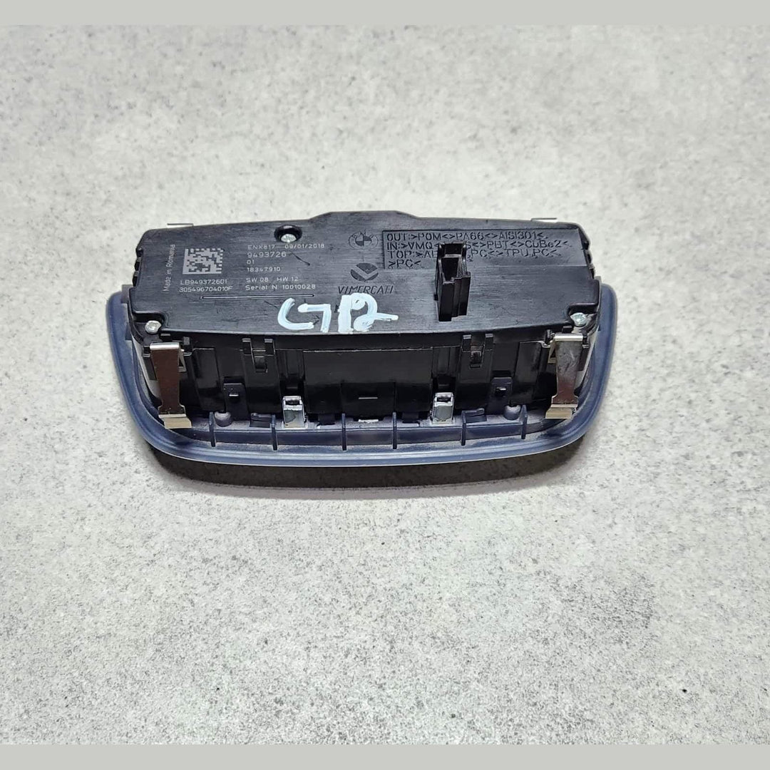 BMW 7 Headlight Control Switch Front Chrome 9493726 7 Series G11 G12 