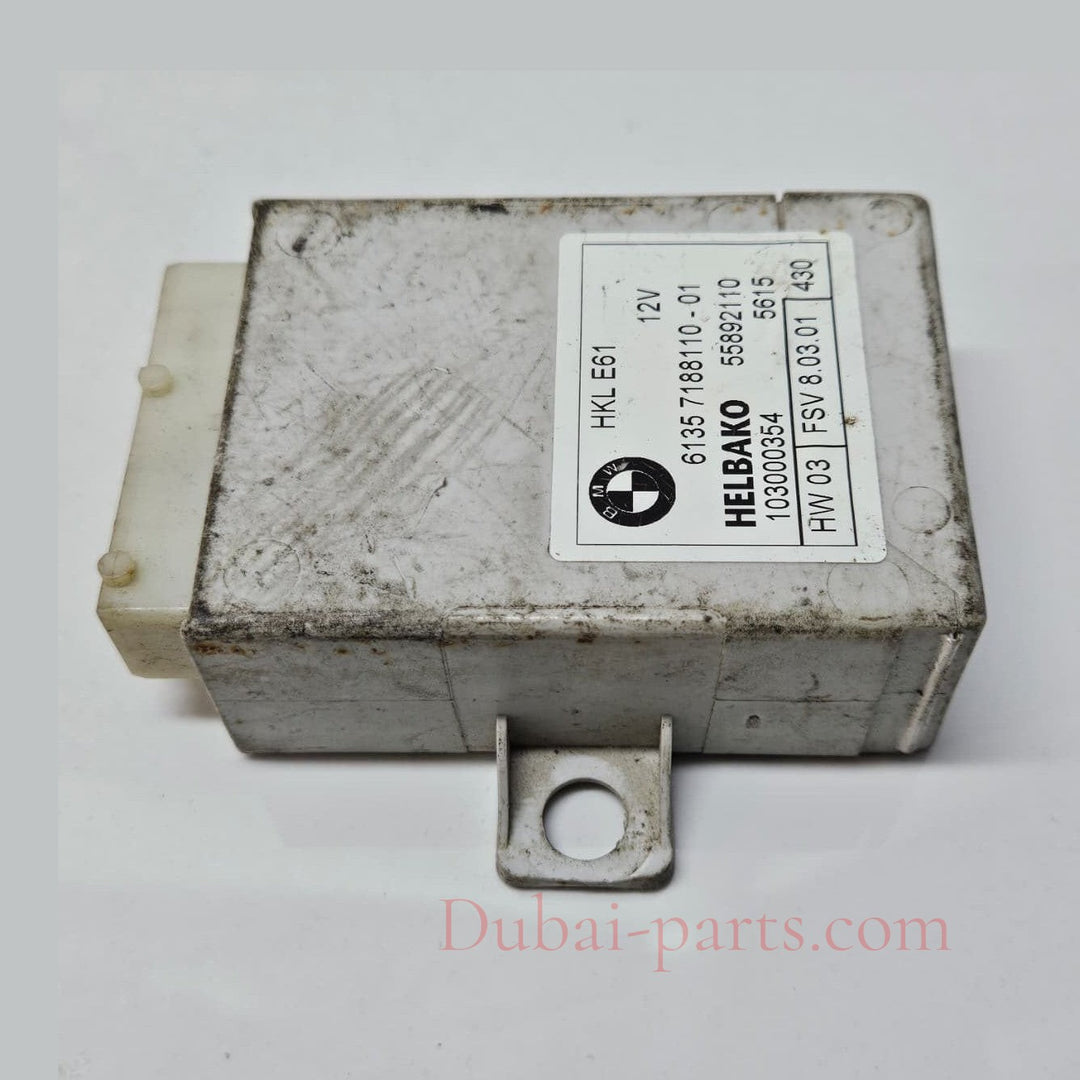 06-08 BMW 750i E65 E66 Kofferraumdeckel Heckklappe Steuergerät 7188110 BMW...