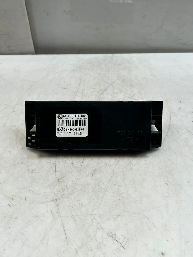 2007-2018 BMW X5 F15 and E70 3rd Row A/C Climate Control Module 9116489 OEM