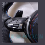 Load image into Gallery viewer, New Carbon MSPORT Steering Wheel with Top lighted Fiber  F30 F25,F36 AFTERMARKET
