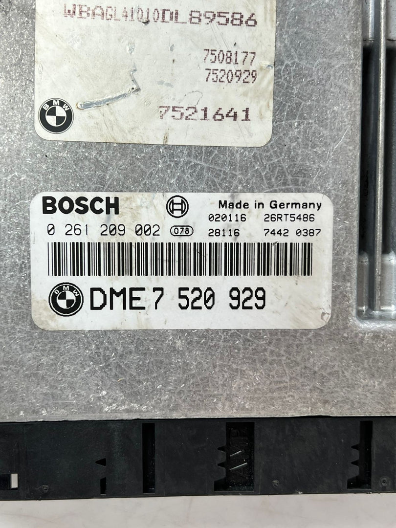 2002-2005 BMW 745i E66 Engine Control Module DME 7520929 V8 ECU OEM SET