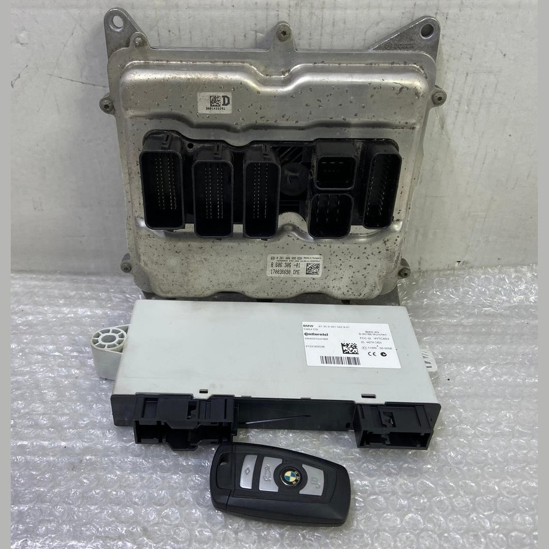 OEM BMW F10 F11 F25 F30 2010-2017 N20 ENGINE CONTROL UNIT ECU KIT DME 8606306