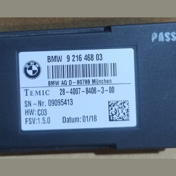 BMW F25 X3 F15 X5 F16 X6 HEATED SEAT CONTROL MODULE P/N 9216468