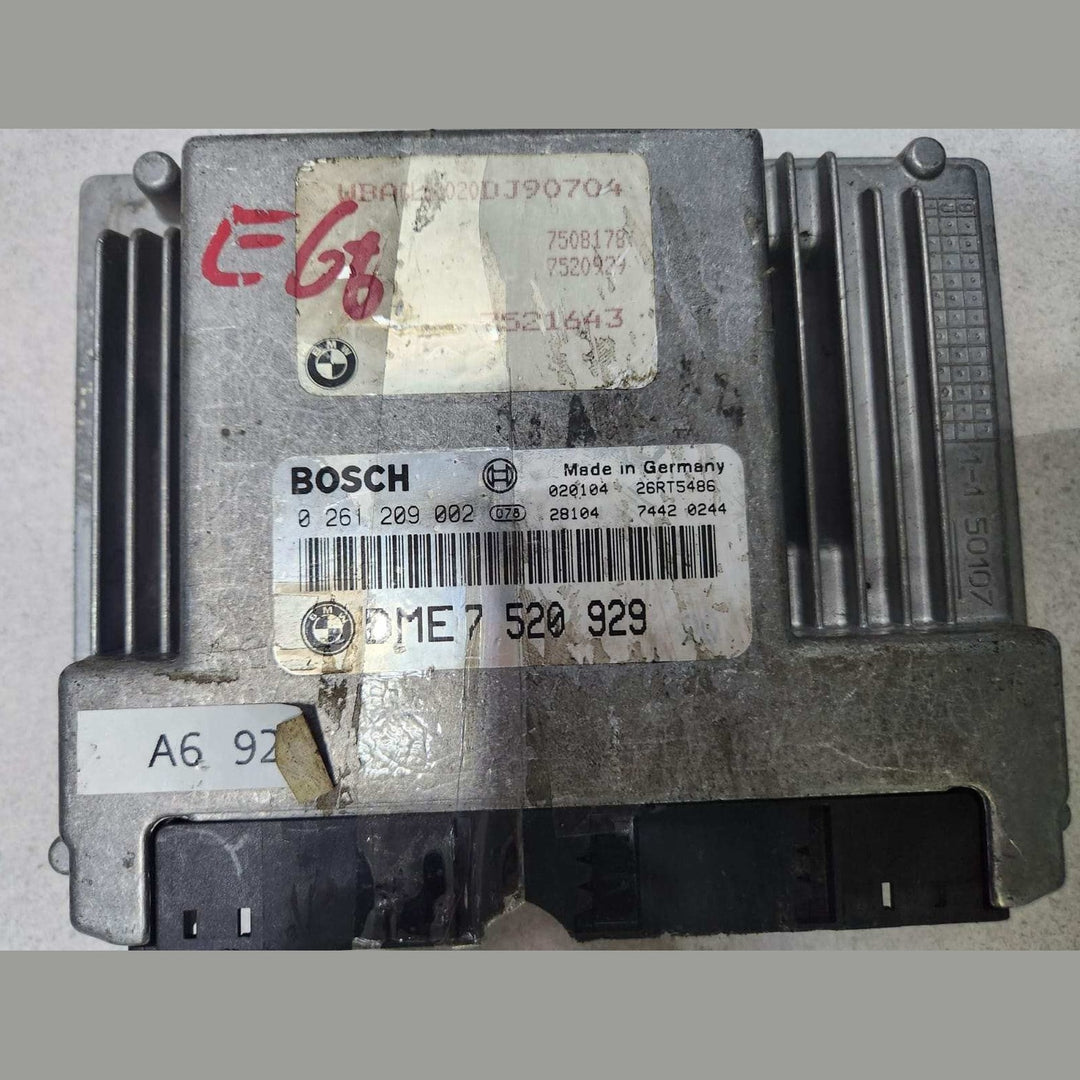 2002-2005 BMW 745i E66 Engine Control Module DME 7520929 V8
