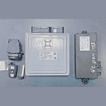 Load image into Gallery viewer, 2008 BMW E70 X5 XDRIVE N52K MSV80.0 DME CAS KEY SET  7 587 164