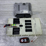 Load image into Gallery viewer, OEM BMW F20 F30 N47 ENGINE CONTROL UNIT DDE ECU SET 8574094 BOSCH