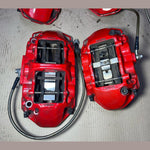 Bild in die Galerieansicht laden, Mercedes-Benz E63 W212 AMG E-Class Front \ Rear Brembo Red Brake Calipers Set