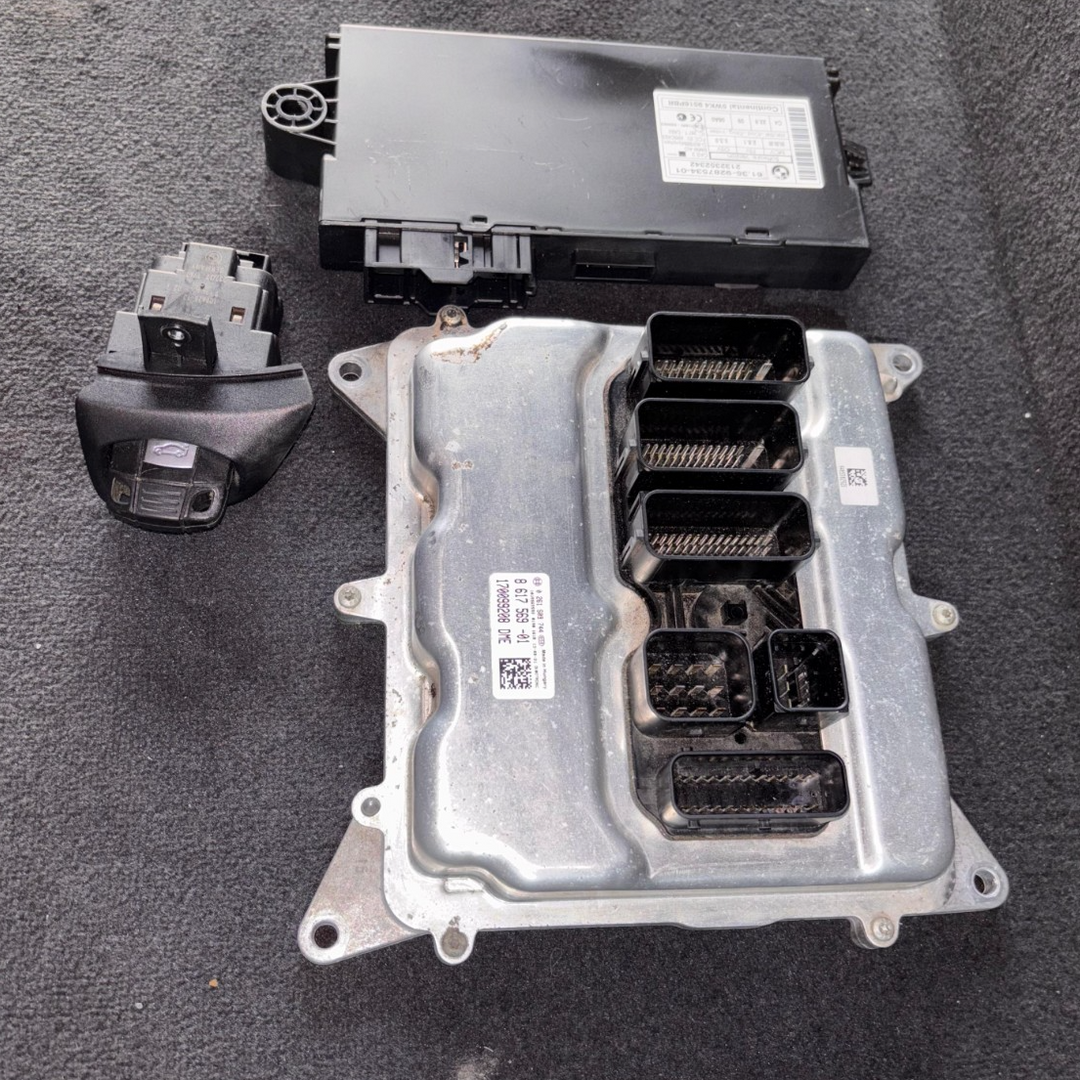 BMW X1 E84 20I N20 184HP UNIDAD MOTOR ECU KIT DME CAS3 + LLAVE AUTOMÁTICA -...