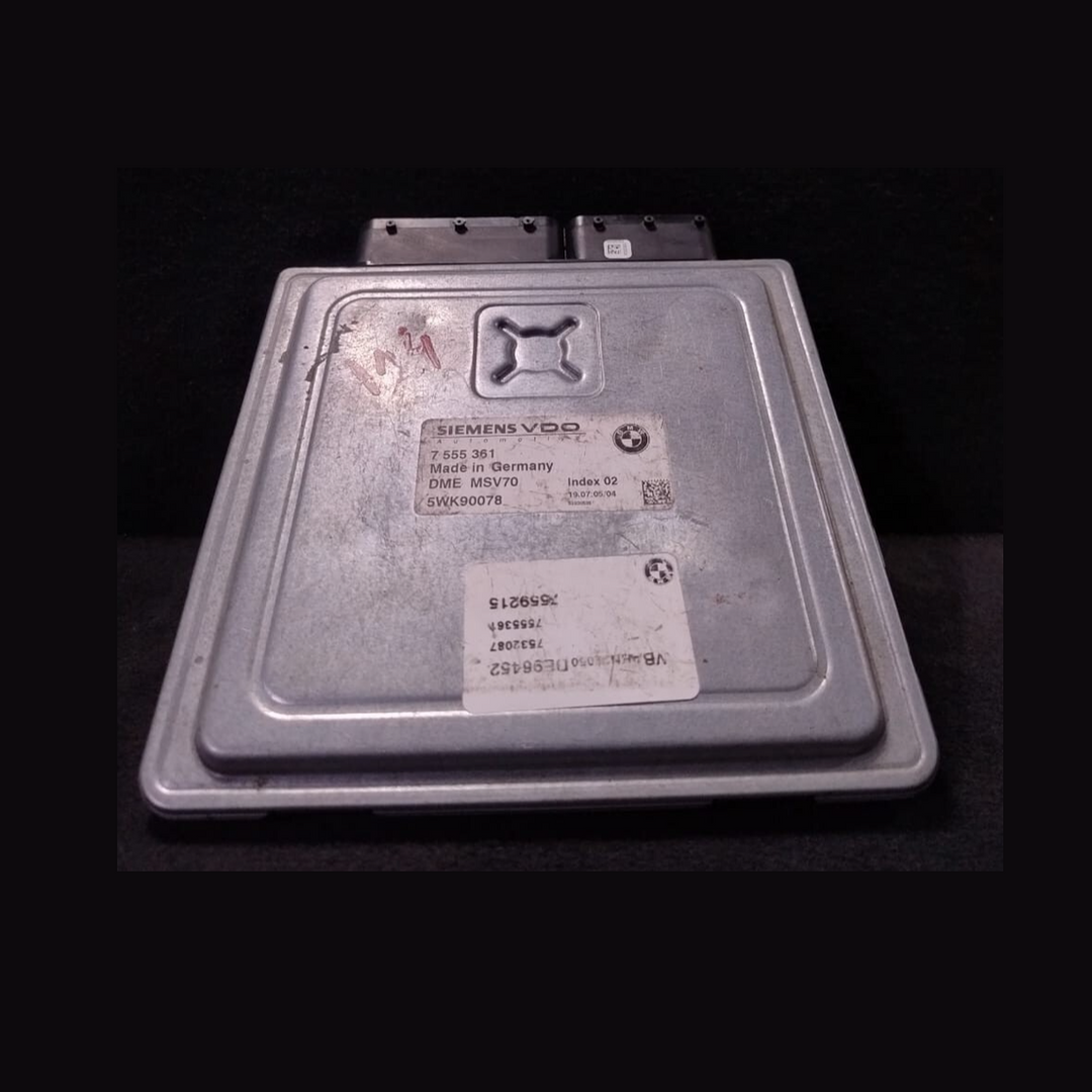 BMW E60 E90 E91 N52 323i 523i 177HP ENGINE CONTROL  ECU MODULE ONLY DME -7555361