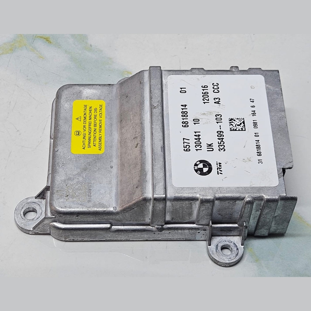 BMW X1 F48 XDRIVE 18D PRE LCI 2015-2019 SRS CONTROL UNIT 6818814 OEM