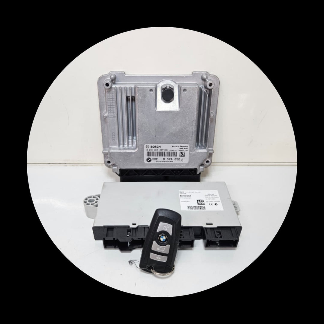 8574092-2013 BMW 5 Series X3 F25 N47 Engine Control Unit DDE Key Set
