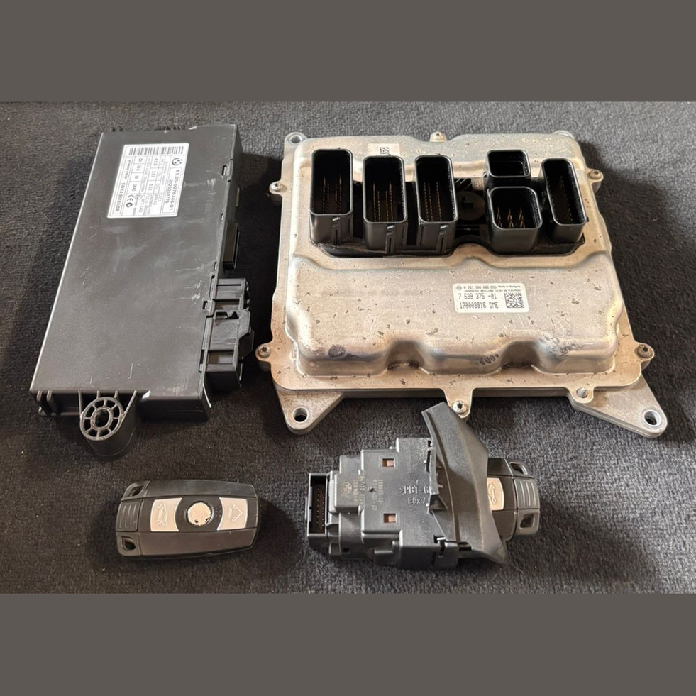 BMW X1 E84 Z4 E89 N20 ENGINE CONTROL ECU UNIT COMPLETE KIT DME - 7639375
