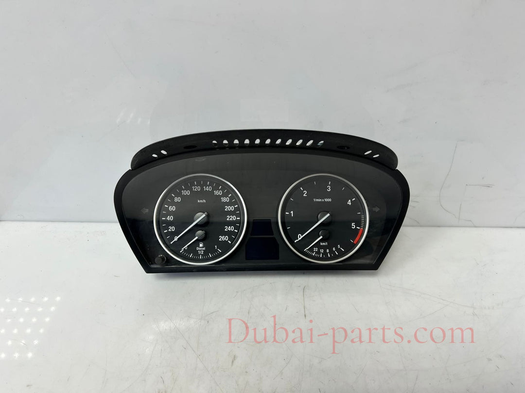 2010-2013 BMW X5 N57 E70 LCI SPEEDOMETER Instrument Cluster 9258122 OEM