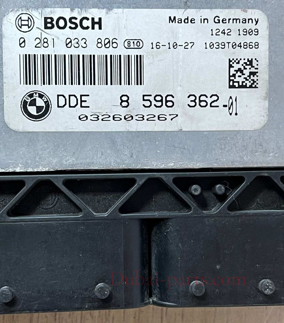 2017 BMW X1 B47 218 F45 Engine Control Unit 8596362 320d F30 420d F32 F36 DIESEL