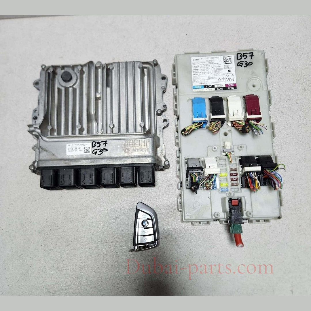 2018 BMW 540D G30 Engine Control Unit DDE 8479100 ECU SET B57 3.0